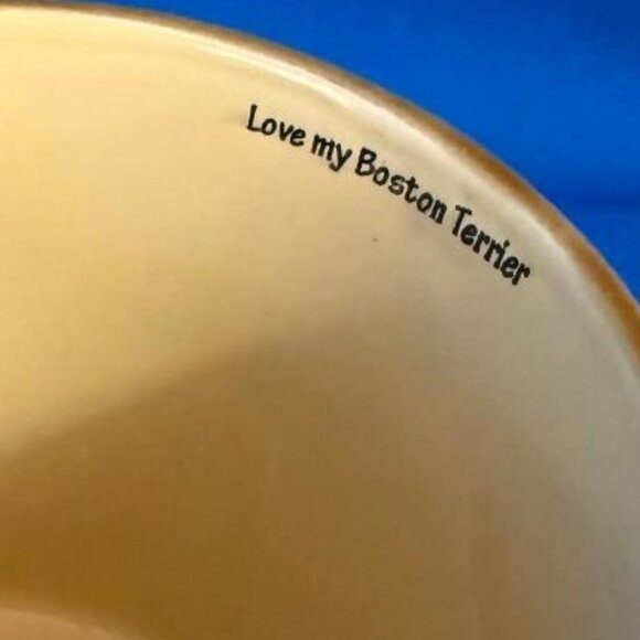 NEW HUGE LOVE MY BOSTON TERRIER 21 OZ / 21 OUNCES MUG / CUP ABSOLUTELY GORGEOUS! - Picture 4 of 16